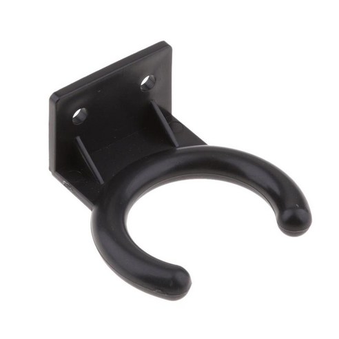 가정 오디오 시스템을 위한 직업적인 타전된 마이크 가라오케 홀더, 블랙, 50x23x23mm, 플라스틱