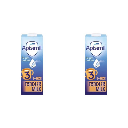 Aptamil 3단계 액상분유 토들러 레디 투 드링크 1-3세용 압타밀 영국분유직구 1L, 1개