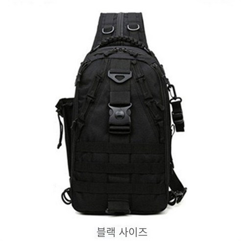 MOHEGIA 루야 가방 다기능 허리 가방 어깨 배낭 메신저 가방 다기능 배낭 낚시 장비 가방 낚시 가방 보조 가방, 대형 블랙