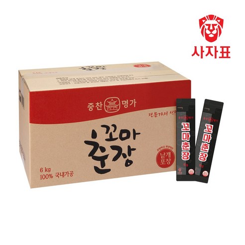 중찬명가 꼬마춘장3kg(6gX500)