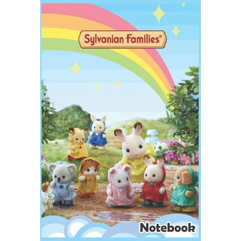 Sylvanian Families Notebook: College Ruled| 6x9 | 110 PAGES