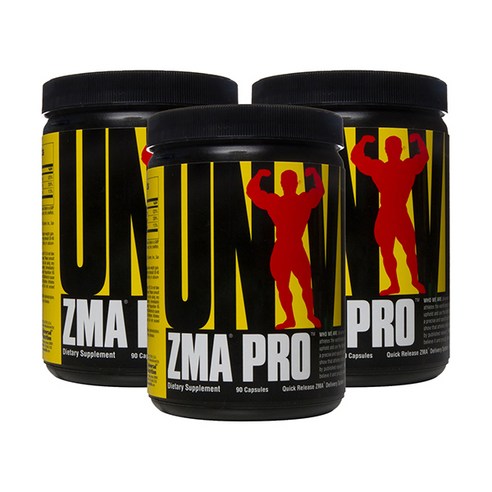 유니버셜뉴트리션 ZMA 프로 캡슐, 90정, 3개