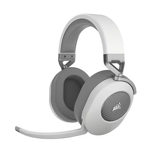 커세어 7.1채널 무선 게이밍 헤드셋, HS65 WIRELESS, 화이트