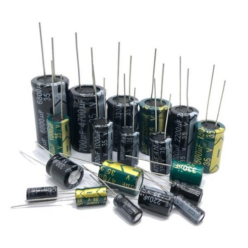 Kit Condensatori Assortiti ProTechTrader - Da 1uF A 1000uF, Elettrolitici