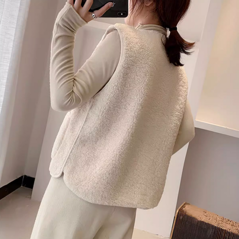 편안함과 스타일을 겸비한 겨울용 포글이 조끼