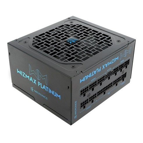 [마이크로닉스] WIZMAX 1200W 80PLUS PLATINUM 풀모듈러 ATX 3.1 (PCIE5.1) (ATX/1200W)