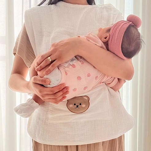 베베코지 신생아 아기 턱받이 스카프 빕 1개 베베코지 신생아 아기 턱받이 스카프 빕 1개