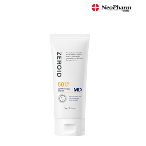 [제로이드] 더마쉴드 크림 엠디 MD SPF50+ PA++++ 50g, 1개