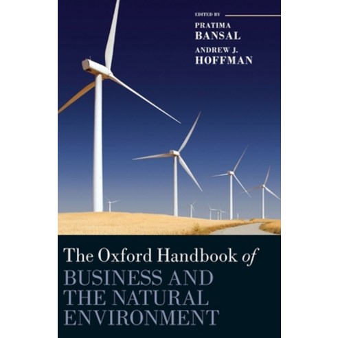 (영문도서) The Oxford Handbook of Business and the Natural Environment Hardcover, OUP UK, English, 9780199584451