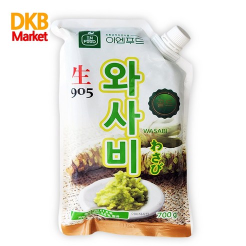 905 생와사비 700gx2팩 (무료배송), 700g, 2개