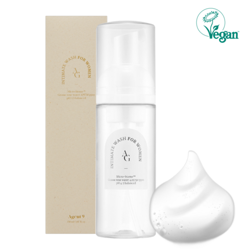 에이전트나인 프로바이오틱스 로즈워터 여성청결제, 150ml, 2개