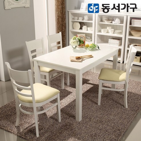 동서가구 CV모던 4인 원목 우드 식탁 테이블/의자 미포함 DF643814 - 식탁/테이블 | 쿠팡