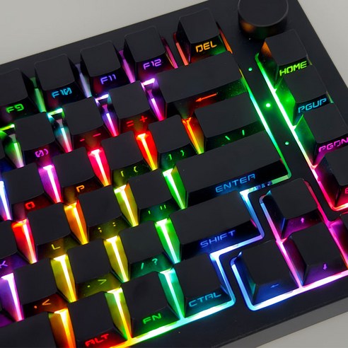 시크한 블랙, 뽀송한 촉감! 스마일준 키캡으로 키보드에 개성을 더하다.