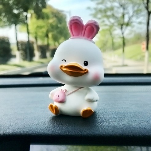 아이디어 차 안 액세서리 장식품 젓다 모모 귀엽다 예쁘다 선물 차 싣다 장식 용품 대전녀, 1 건, 절레절레 1
