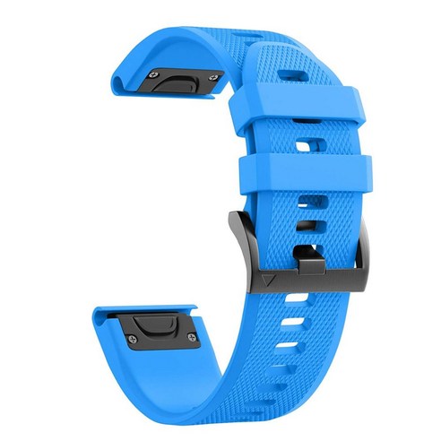Garmin Tactix Delta Solar D2 Bravo D2 Charlie D2 Delta PX 스트랩 가민 QUICK FIT 26mm 실리콘 고무 손목 밴드 시계대, #3, Quick Fit 22mm