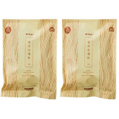 전주 베테랑 칼국수, 196.5g, 2개 - 칼국수 | 쿠팡