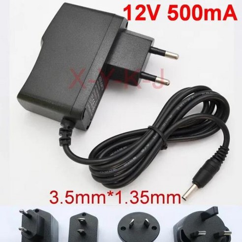 1 개 12V 200mA 300mA 400mA 500mA 600mA 700mA 800mA AC 100V-240V 전원 어댑터 공급 장치 EU 미국 영국, 04 12V 500mA_04 AU plug