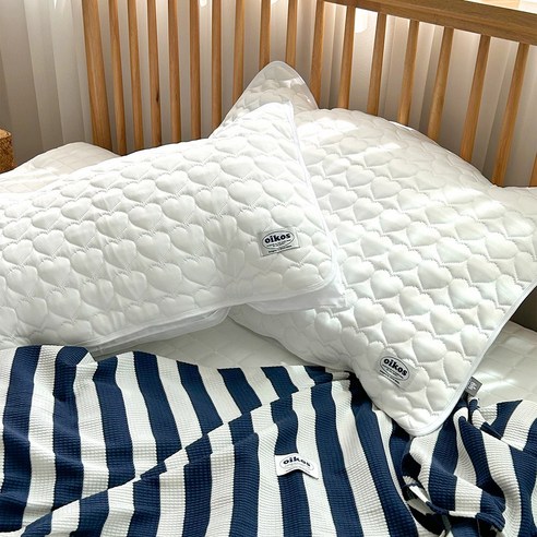 열대야, 끈적이는 베개 때문에 잠 못 드는 당신에게! 쿨링 베개커버 사용 후기 오이코스베개커버