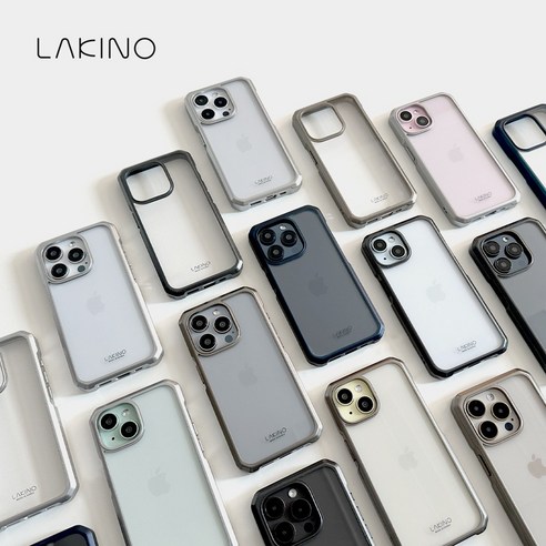하이브리드 방어력으로 아이폰을 안전하게 지키는 투명한 라키노 케이스