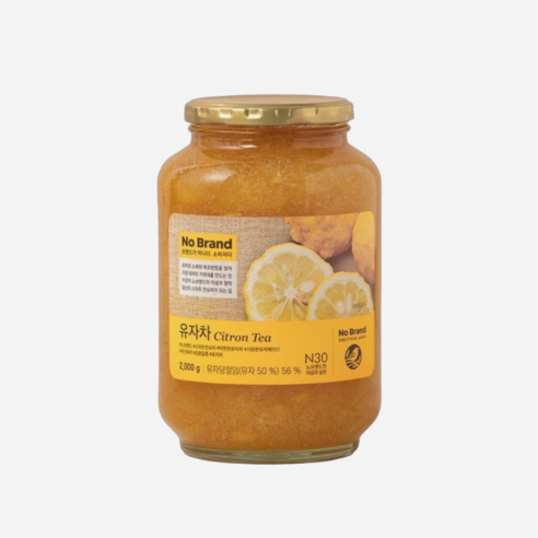 노브랜드 유자 차 2kg, 1개