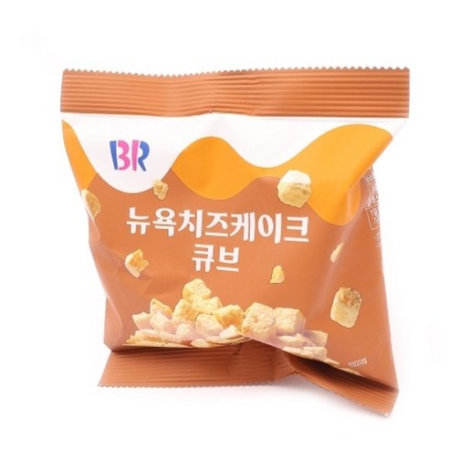 배스킨라빈스 뉴욕치즈케이크큐브, 17개, 52g