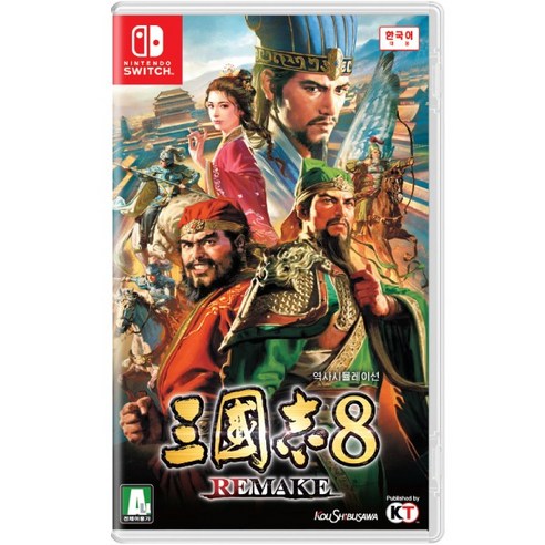 닌텐도 코에이테크모게임스 SWITCH 삼국지8 리메이크 게임