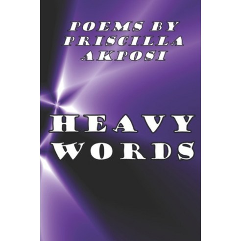 (영문도서) Heavy Words Paperback, Southern Arizona Press, English, 9781960038487