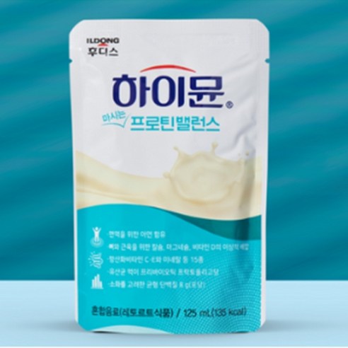 하이뮨 프로틴 밸런스 음료, 12개, 125ml