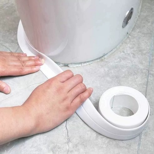 알버트현 다용도 방수테이프 주방 화장실 욕실 실리콘 강력 틈새차단, 2개