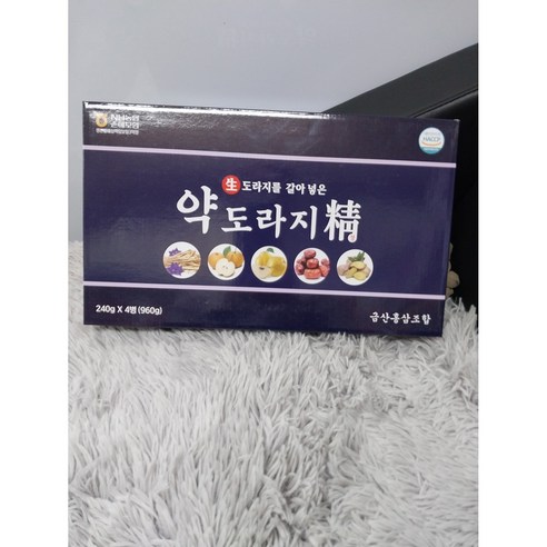 농협이 보증하는 약도라지 진액, 4개, 240g