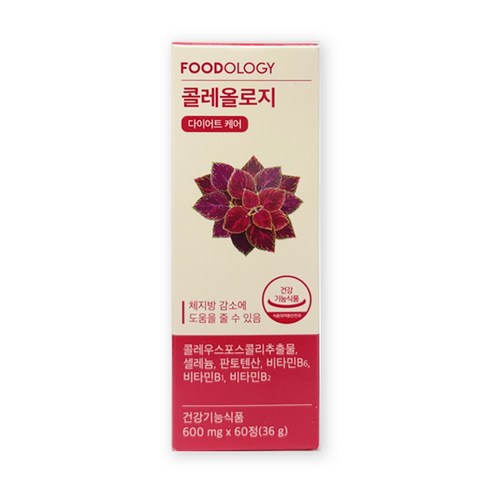 푸드올로지 콜레올로지 600mg