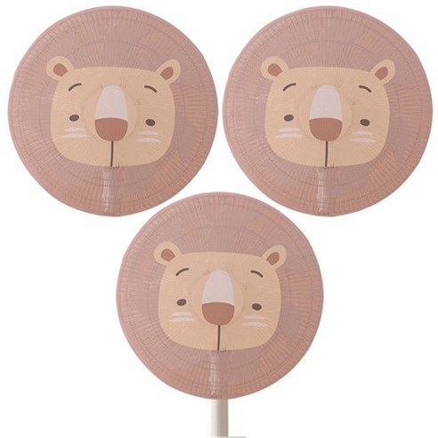 클레어라 선풍기 안전망 55cm, 불곰, 3개