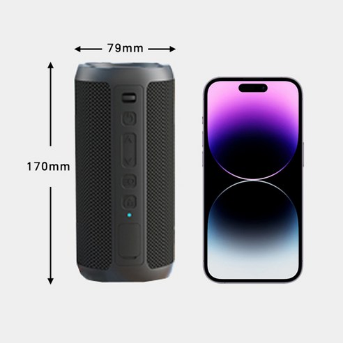 답답한 일상, PIUJJA 휴대용 블루투스 스피커로 음악과 함께 자유를!