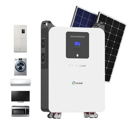 랜딩 올인원 내장 인버터 스마트 BMS 5000W 5kw 5kwh 10kwh lifepo4 배터리 고용량 태양열 발전기