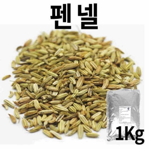 [티스페이스] 프리미엄 허브차 펜넬 대용량 1kg 카페용 업소용, 1개, 1개입