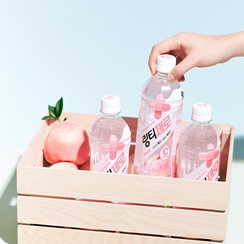 운동 후 텁텁함, 링티 제로 복숭아로 깔끔하게!