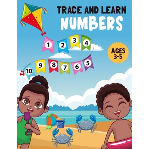 (영문도서) Trace and Learn Numbers Paperback, Independently Published, English, 9798376982549