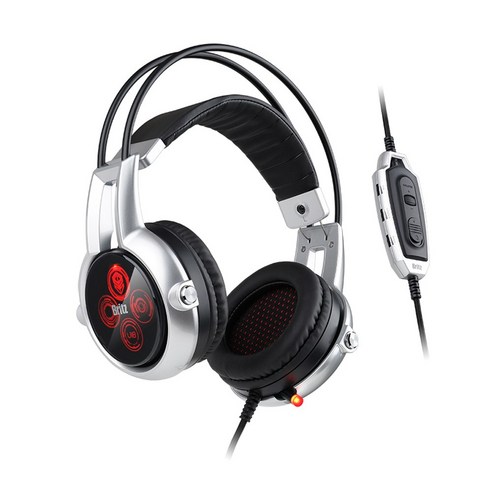 브리츠 리얼 5.2채널 게이밍 헤드셋, kg95x, 혼합색상(블랙+실버)