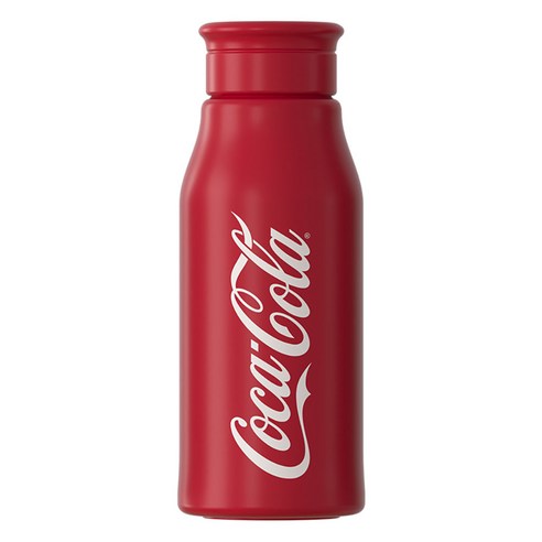Germ 코크 로고 에너지 보온텀블러, 레드, 370ml