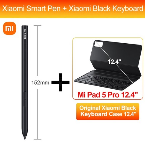 100% Xiaomi 스타일러스 펜 그리기 쓰기 스크린 샷 240Hz 152mm 18 분 완전 충전 태블릿 스마트 Mi 패드 5 / Pro, [06] Stylus Pen Add 11 BC, 1개