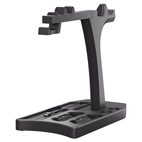 Retemporel 헤드폰 디스플레이 스탠드 게임 패드 수직 팬/쿨러/컨트롤러 충전기 Ps4 Pro Slim Ps Vr용, 1개, 검은 색
