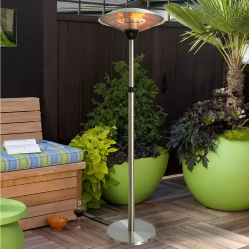 야외 공간을 따스함으로 채우는 코스트코 야외용 적외선 전기 히터 스탠드