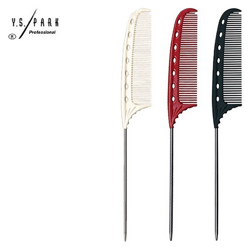 YSPARK YS-103 꼬리빗, 화이트, 1개