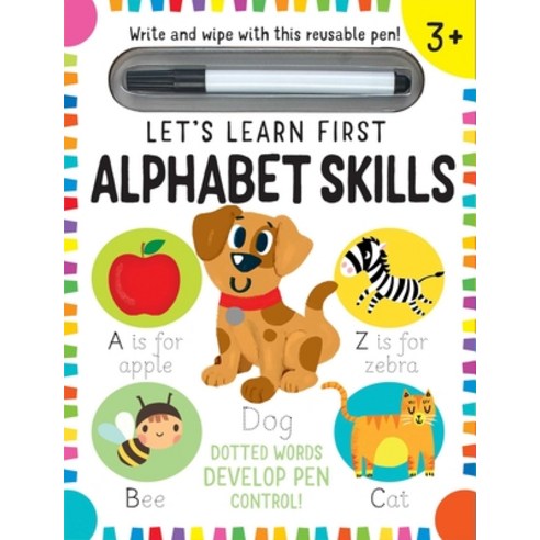 Let''s Learn: First Alphabet Skills (Write and Wipe) Hardcover, Iseek