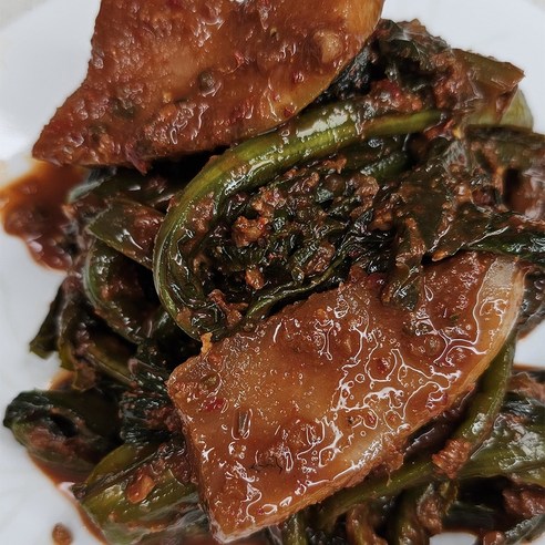 황금 들녘의 풍요로움이 담긴 깊은 맛, 황금들 숙성 홍갓 갓김치 홍갓