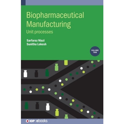 (영문도서) Biopharmaceutical Manufacturing Volume 2: Unit processes Hardcover, IOP Publishing Ltd, English, 9780750331777