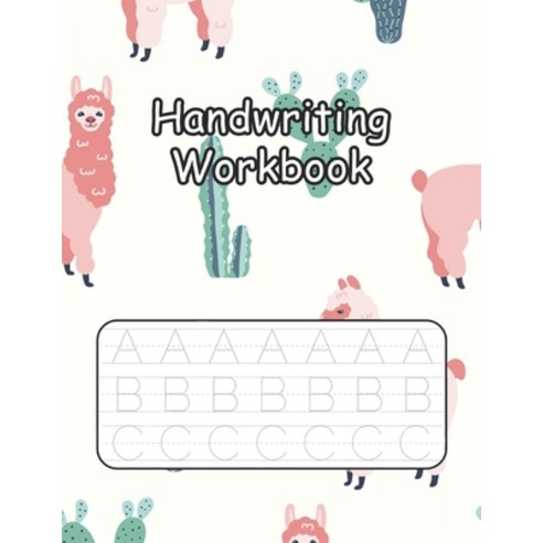 (영문도서) Handwriting Workbook: Cursive Handwriting Practice for Kids with Pen Control Line Tracing L... Paperback, Independently Published, English, 9798512464458
