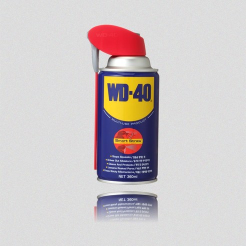 벡스 WD-40 방청윤활제 360ml 스마트스트로우 다목적 방청제 스프레이 윤활유, 방청윤활제 78ml, 1개