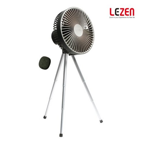르젠 아웃도어 캠핑용 리모컨 선풍기 LZCF-T07, 단품