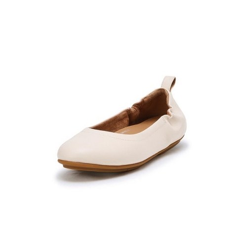 발 편한 플랫슈즈, 이제 포기하지 마세요! 핏플랍 알레그로 레더 크림 솔직 후기 핏플랍플랫